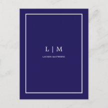 fastighetsmäklare enkel blå minimalistisk