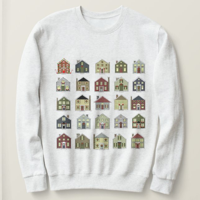 Fastighetsmäklare jul tee (Design framsida)
