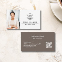Fastighetsmäklare Logo Foto QR