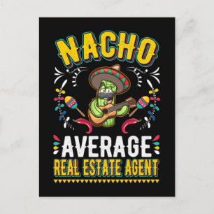 Fastighetsmäklare Nacho Broker Mexiko Vykort
