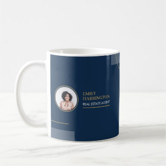 Fastighetsmäklare Navy Kaffemugg