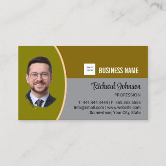 Fastighetsmäklare Realtor Professionell Foto Visitkort