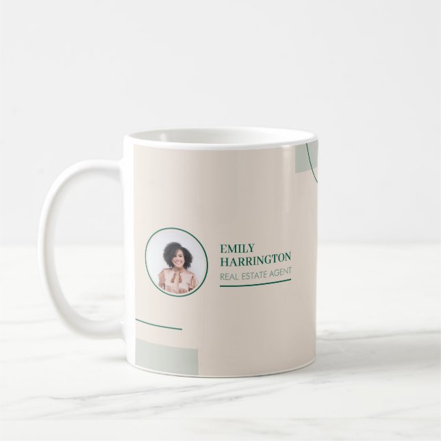 Fastighetsmäklare Sand Kaffemugg (Vänster)
