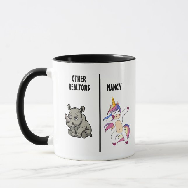 Fastighetsmäklarepresent, Realtor Tack, Realtor Mugg (Vänster)