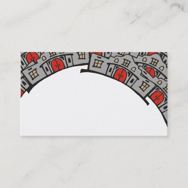 Fastighetsmäklarevisitkort Visitkort (Framsida)