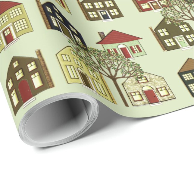 Fastighetsmäklarpresent Presentpapper (Rullad Hörn)