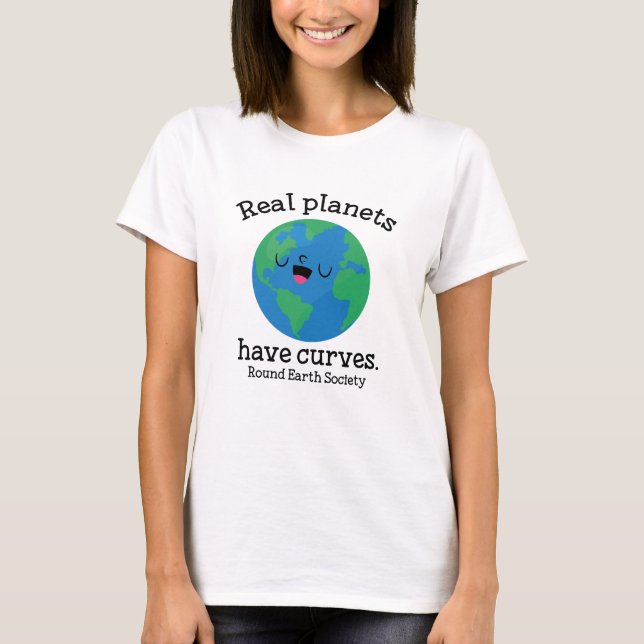 Fastighetsplaner har Kurvor T Shirt (Framsida)
