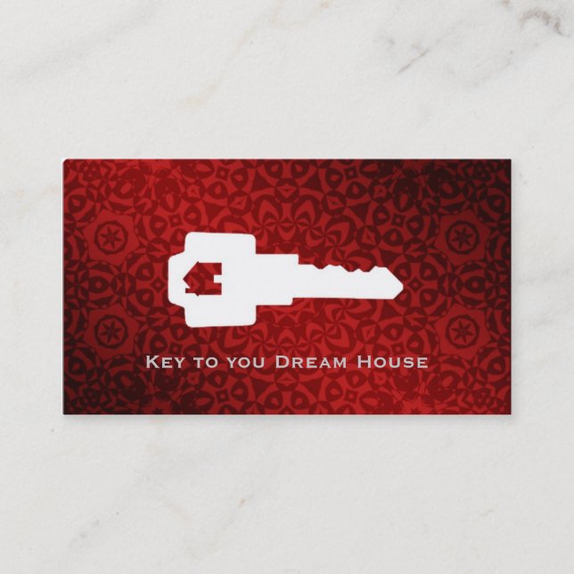 Fastighetvisitkortar Visitkort (Framsida)