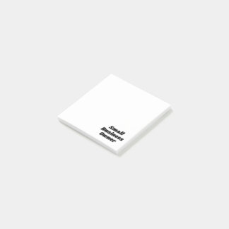 Fästisar för småföretagare post-it block