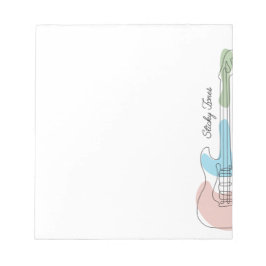 Fästlappar | Notiseringsblock | Låt musiken tala Anteckningsblock