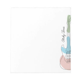 Fästlappar | Notiseringsblock | Låt musiken tala Anteckningsblock