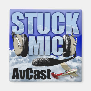 Fastnad magnet för Mic AvCast