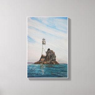 Fastnet fyr, kork, Irland Canvastryck