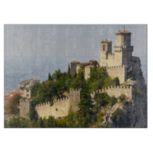 Fästning av Città di San Marino, italien