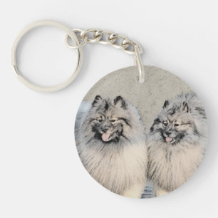 Fästning av Keeshond Brothers - Originalteckning
