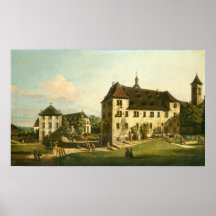 Fästning - Bernardo Bellotto Fine Art Poster