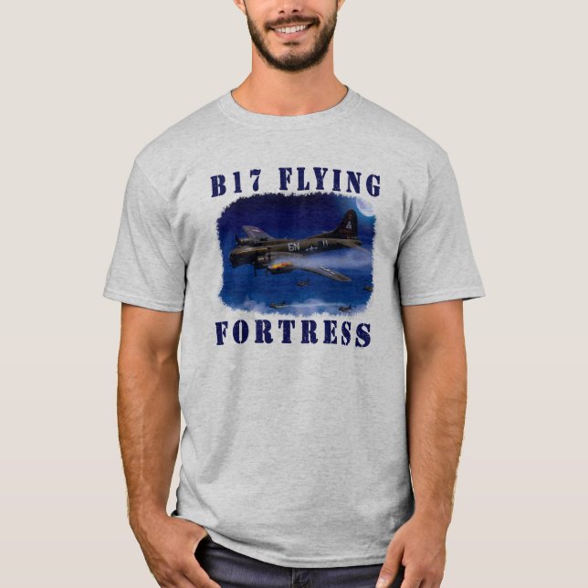Fästning för flyg B17 Tee (Framsida)