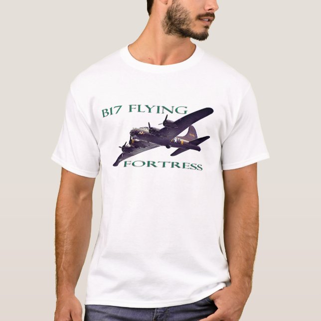 Fästning för flyg B17 Tee (Framsida)
