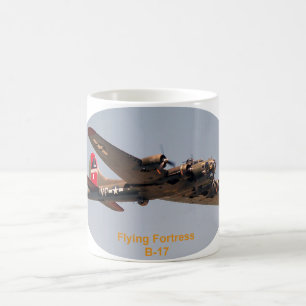 Fästning för flyg B-17 Kaffemugg