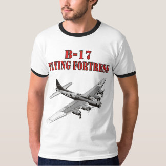 FÄSTNING FÖR FLYG B-17 TEE SHIRT