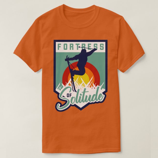 Fästning för Solitude2 T Shirt (Design framsida)