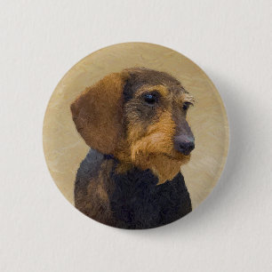 Fästning (heldragen) av originalbild av Hund Knapp