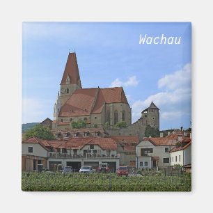 fästning i den Wachau dalen av Österrike Magnet