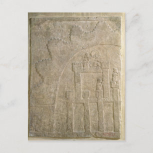 Fästning under belägring, från Nimrud, Irak Vykort