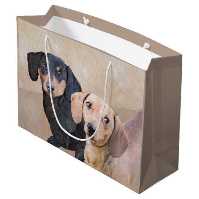 Fästning (utjämnad) - Originalteckning av Hund (Baksidan Vinklad)