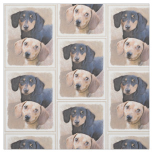 Fästning (utjämnad) - Originalteckning av Hund Tyg