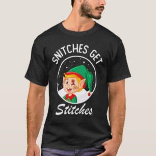 Fästningar få titches Elf på Shelf Kids T Shirt