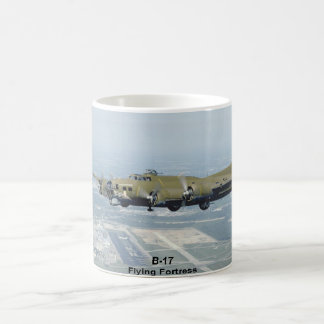 Fästningmugg för flyg B-17 Kaffemugg