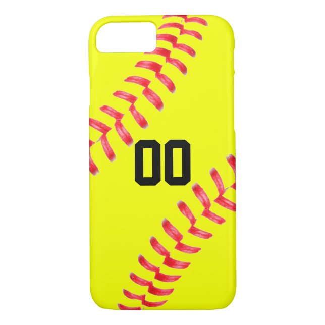 Fastpitch Softball Anpassningsbar iphone case Cove Case-Mate iPhone Skal (Baksida)