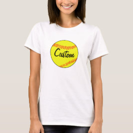 Fastpitch Softball Anpassningsbar Team Namn eller T Shirt