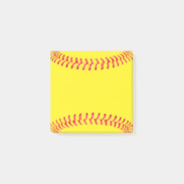Fastpitch Softball Coach eller Player Sports Offic Post-it Block