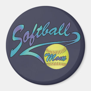 Fastpitch Softball Mamma Athletic Svan Magnet