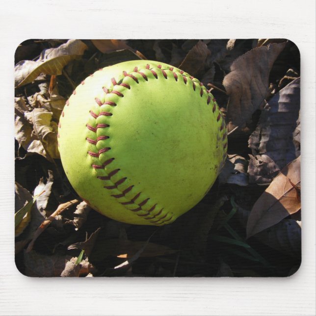 Fastpitch softball Mousepad Musmatta (Framsidan)