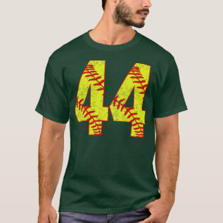 Fastpitch Softball Number 44 44 Softball Jersey U T Shirt