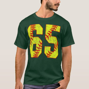 Fastpitch Softball Number 65 65 Softball Jersey U T Shirt