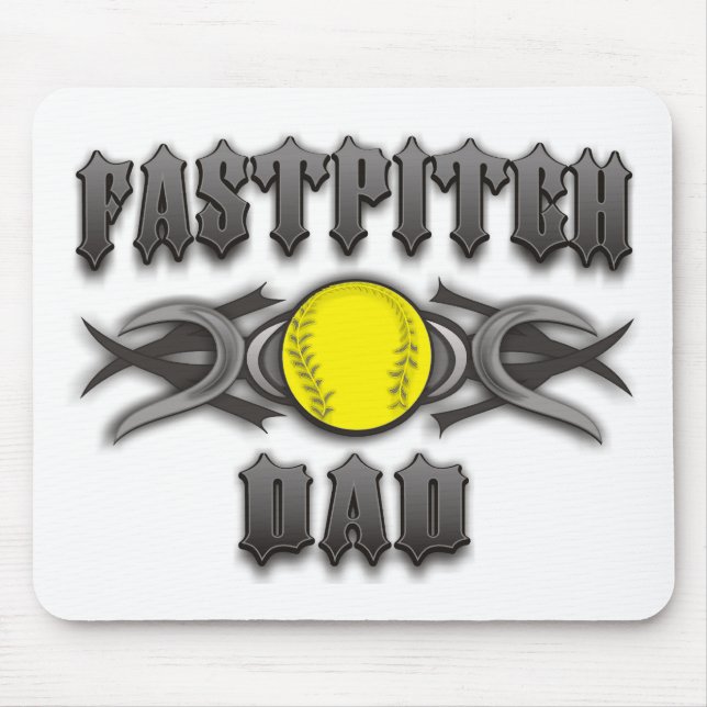 Fastpitch Softball Pappa Tribal Musmatta (Framsidan)