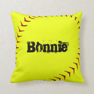 Fastpitch softballdekorativ kudde
