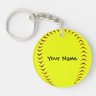 Fastpitch softballnyckelring