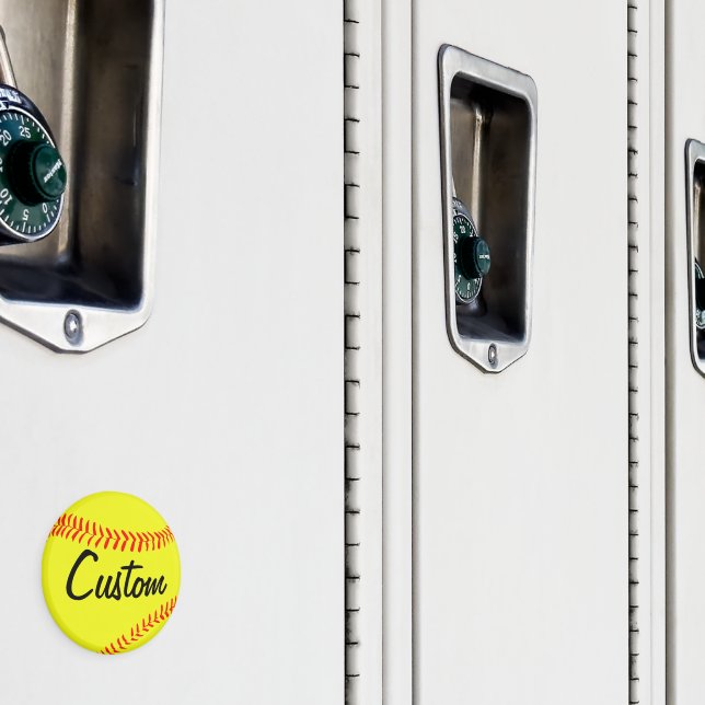 Fastpitch Softboll Anpassad Magnet (In Situ (Locker))