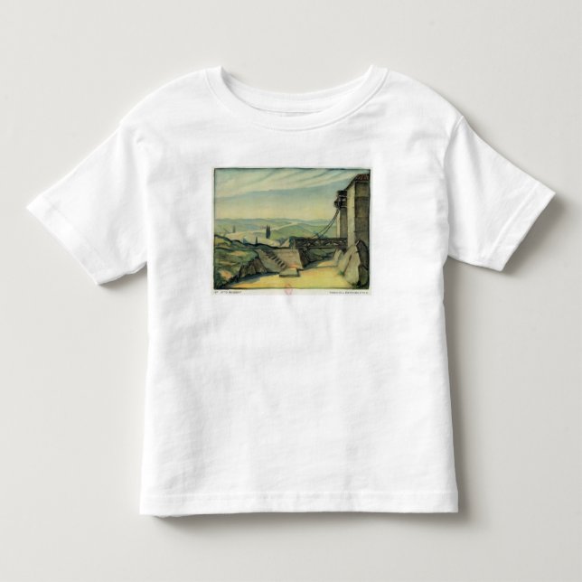 Fastställd design för Act II av operan 'Fidelio T-shirt (Framsida)