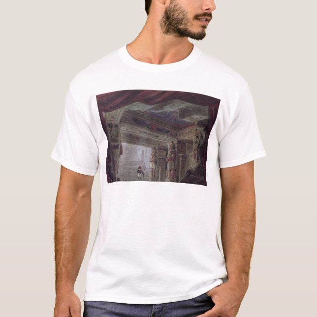Fastställd design för 'den magiska Flute'en Tee Shirt (Framsida)