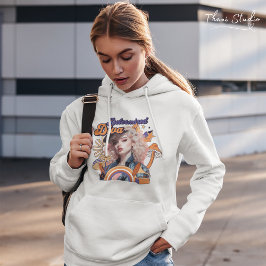 Fastställd omensdag för Vintagen Diva Retro 80s T Shirt