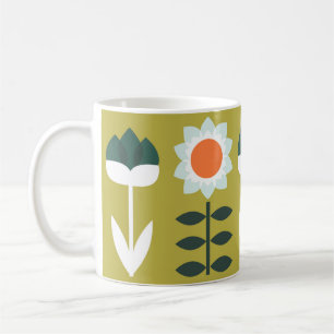Fastställd sololiv kaffemugg