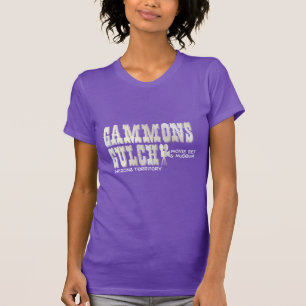 Fastställda kvinna för Gammonsbergsklyftafilm T-shirt