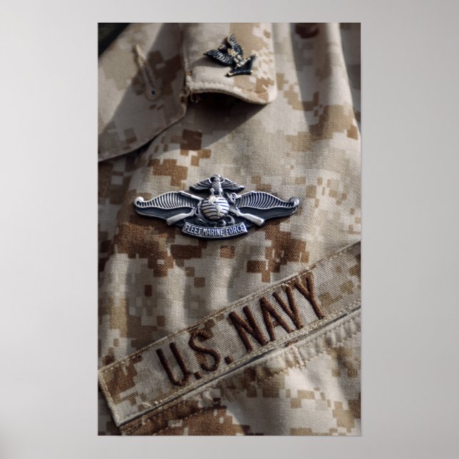 Fäststift för marin styrkestövel poster (Framsidan)