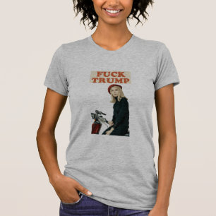 Fästtrumpsugn grått t shirt